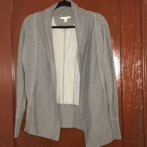 Grey lounge banana republic cardigan